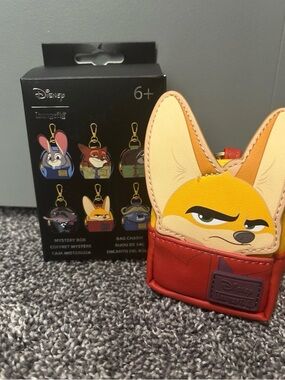 Loungefly Zootopia Red Yellow Fox Mini Bag Charm